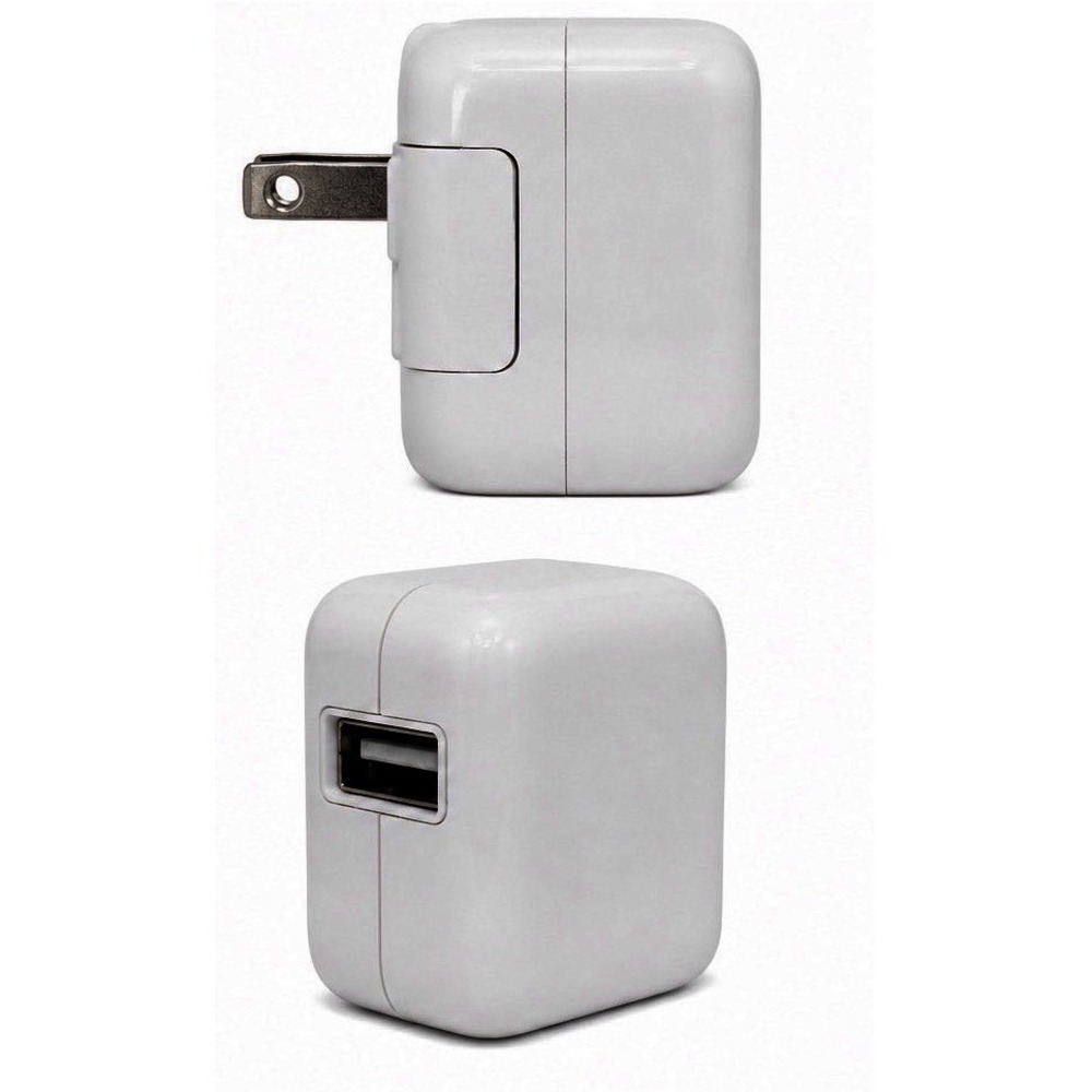 Apple 10W USB Power Adapter Wall Charger White A1357 Folding Plug‎ 28-7